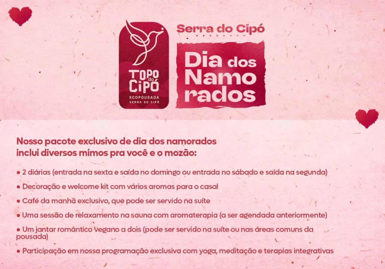 Topo Do Cipo Ecopousada Vegana Serra do Cipo National Park Exterior photo